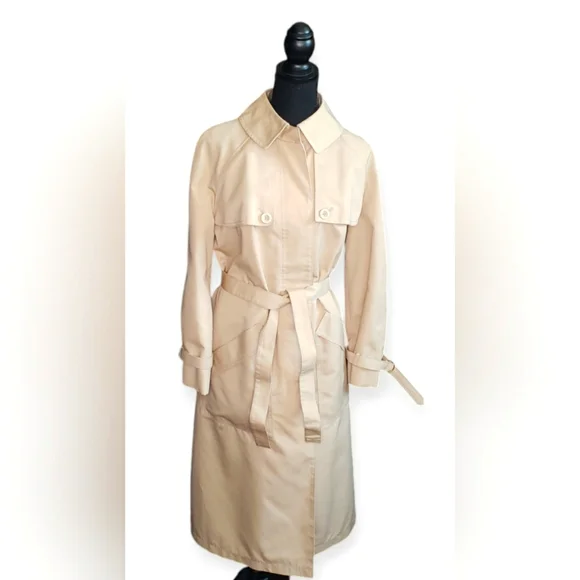 Vintage Misty Harbor Trench Coat EUC - Picture 1 of 6
